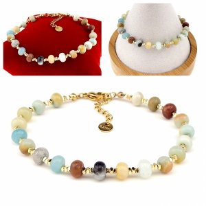 BRACELET GOLD CELEBRITY STAINLESS STEEL