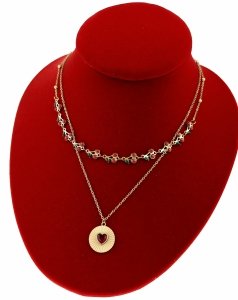GOLD CHAIN NECKLACE celebrity STAINLESS STEEL