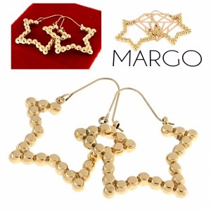 gold earrings made of stainless steel