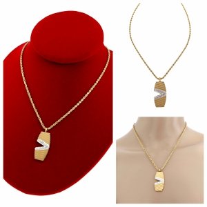 GOLD CHAIN NECKLACE celebrity STAINLESS STEEL