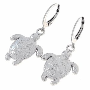 gold earrings made of stainless steel