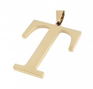 gold pendant stainless steel