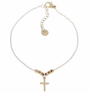 BRACELET GOLD CELEBRITY STAINLESS STEEL
