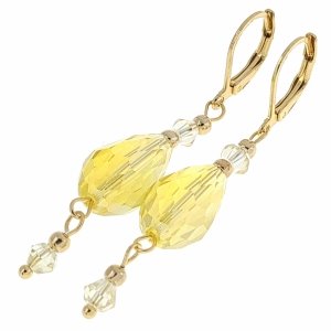 gold earrings made of stainless steel