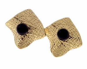 1405 Kolczyki złote stal chirurgiczna 316L wtyczki stal nierdzewna