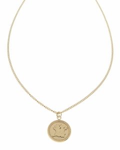 1927a Złoty łańcuszek 42+5 naszyjnik stal chirurgiczna Blueberry celebrytka medalik