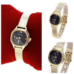 2623 Zegarek damski złoty stal chirurgiczna Kurren elegancki klasyk