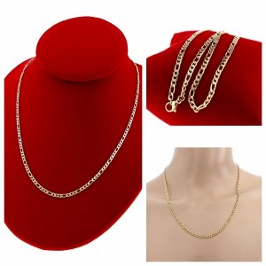 3510 Złoty łańcuszek 50cm stal chirurgiczna 316L nierdzewna 