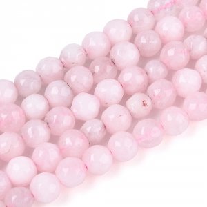 2323k Jadeit kamień naturalny fasetowany 4-4,5mm pasmo 37cm 