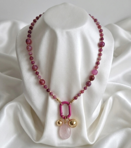 золотая цепочка знаменитости ожерелье из нержавеющей стали