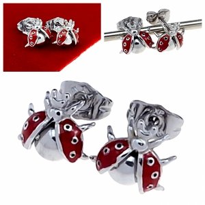 Золотые серьги из нержавеющей стали