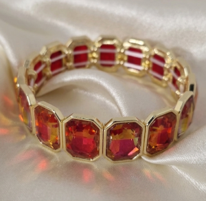 Браслет Кристаллы Знаменитости Хирургическая сталь