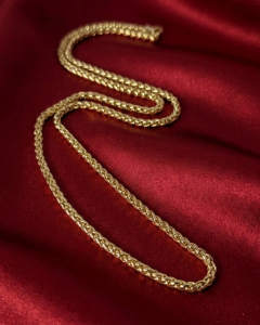 Золотая цепочка Знаменитости Позолоченное ожерелье 14K XUPING