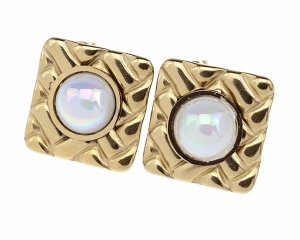 Золотые серьги из нержавеющей стали