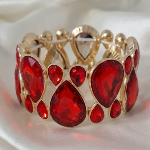 Браслет Кристаллы Знаменитости Хирургическая сталь