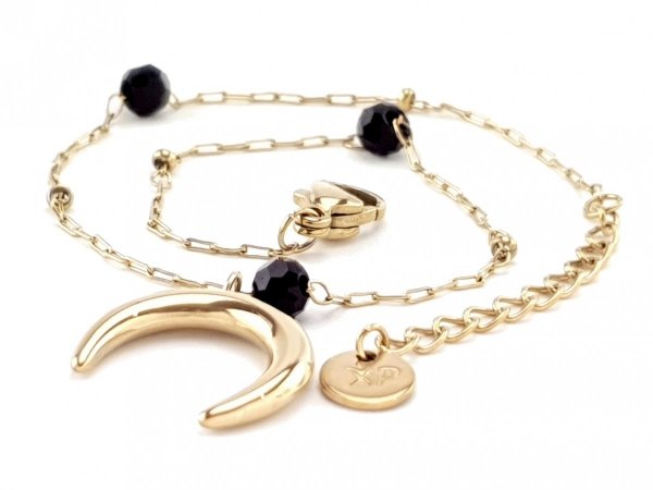 BRACELET GOLD CELEBRITY NEREZOVÁ OCEL