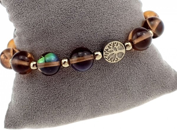BRACELET GOLD CELEBRITY NEREZOVÁ OCEL