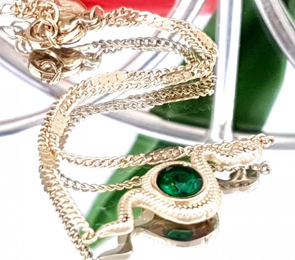 BRACELET GOLD CELEBRITY NEREZOVÁ OCEL