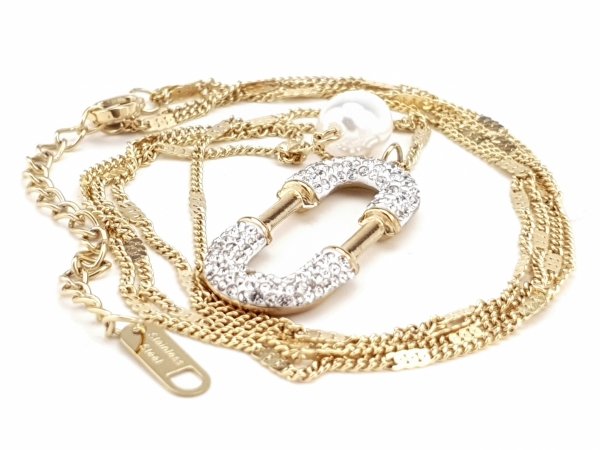GOLDEN CHAIN CELEBRITY NÁHRDELNÍK NEREZ