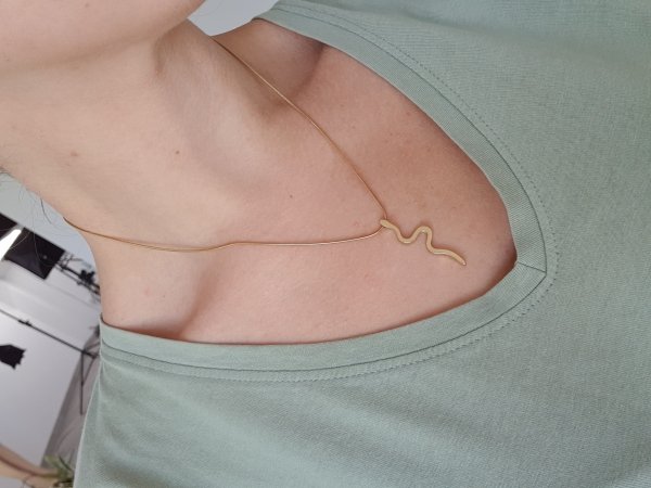 GOLDEN CHAIN CELEBRITY NÁHRDELNÍK NEREZ