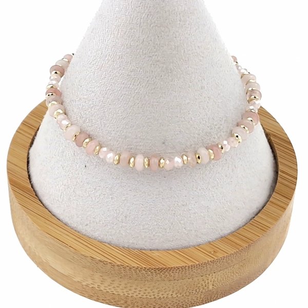 BRACELET GOLD CELEBRITY NEREZOVÁ OCEL