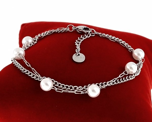 BRACELET GOLD CELEBRITY NEREZOVÁ OCEL