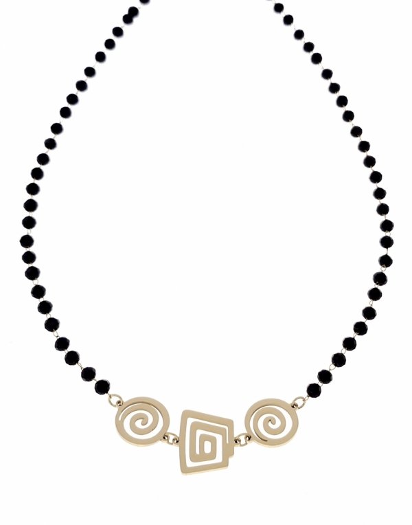 GOLDEN CHAIN CELEBRITY NÁHRDELNÍK NEREZ