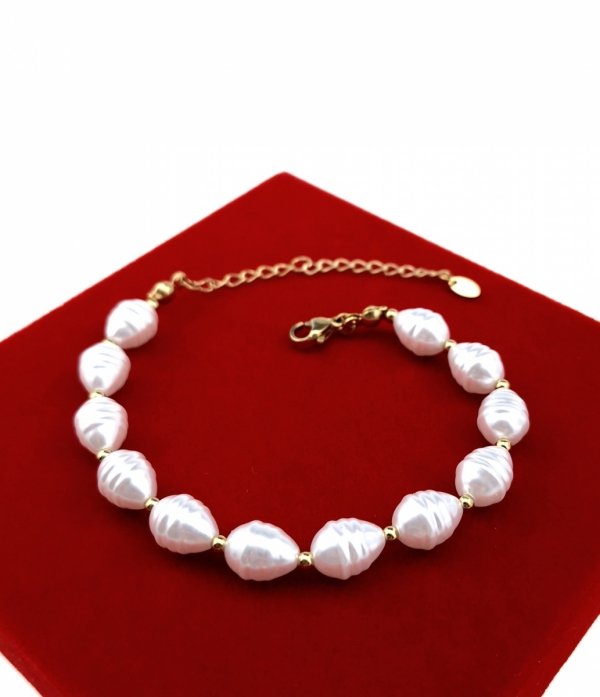ARMBAND GOLD CELEBRITY EDELSTAHL