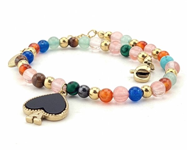 ARMBAND GOLD CELEBRITY EDELSTAHL