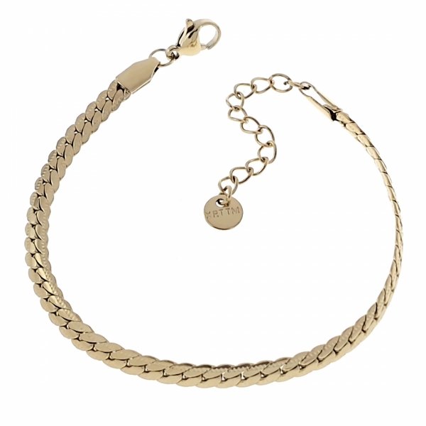 ARMBAND GOLD CELEBRITY EDELSTAHL