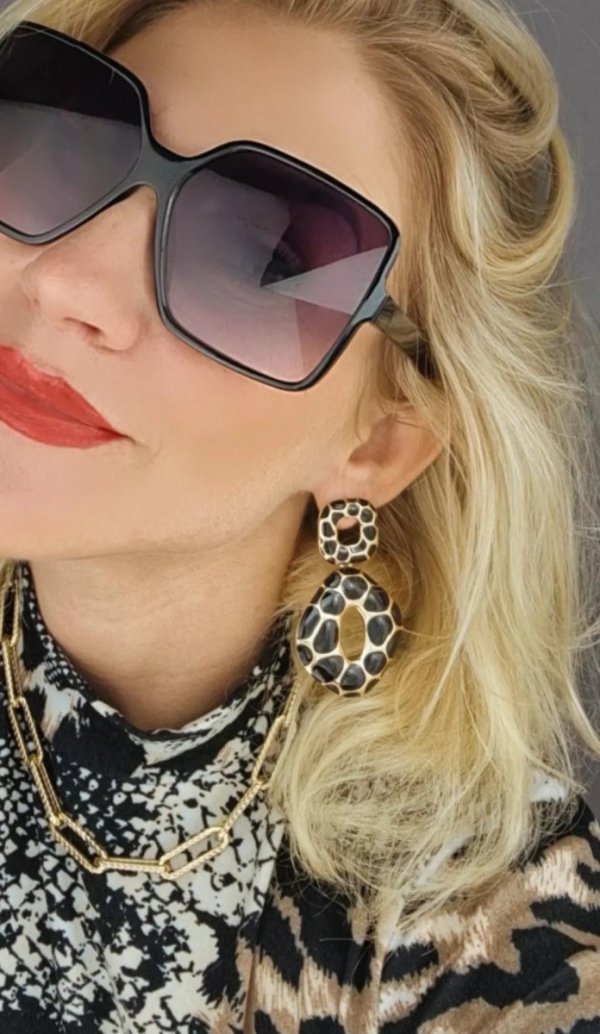 ok17  Damskie okulary przeciwsłoneczne muchy ozdobne