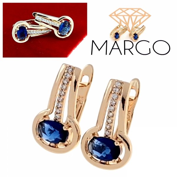 exklusive swarovski vergoldete ohrringe