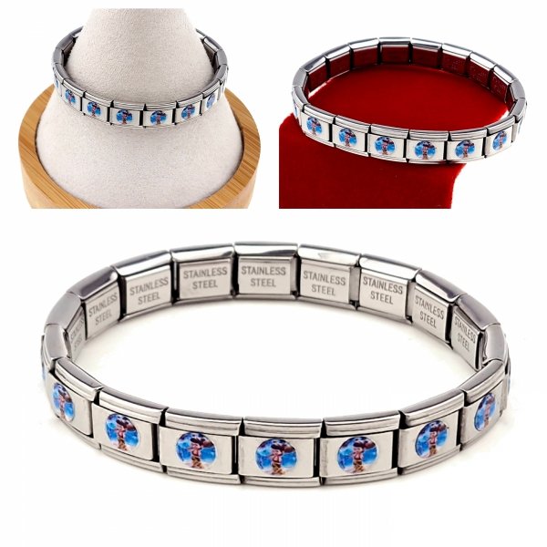 Armband Kristalle Celebrity Surgical Steel