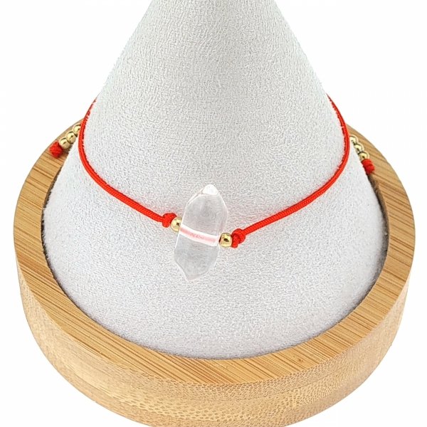 GOLDENES ARMBAND MIT EDELSTAHL