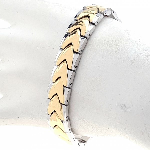 ARMBAND GOLD CELEBRITY EDELSTAHL