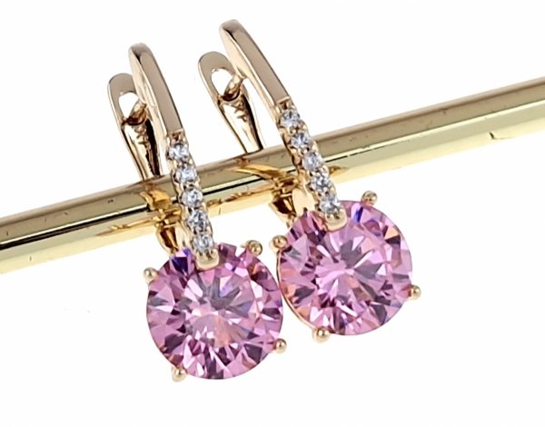 exklusive swarovski vergoldete ohrringe