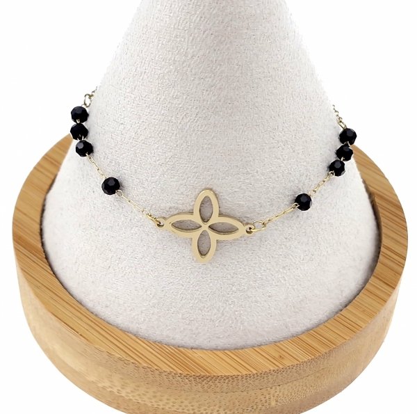 ARMBAND GOLD CELEBRITY EDELSTAHL