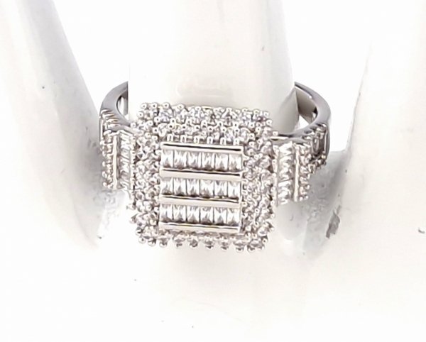 Goldring 18,60 mm. vergoldete Verlobung Xuping