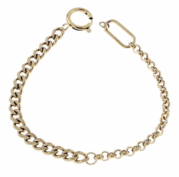 ARMBAND GOLD CELEBRITY EDELSTAHL