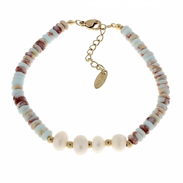 ARMBAND GOLD CELEBRITY EDELSTAHL