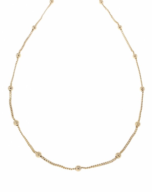Gold vergoldete Kette 18 Karat Xuping
