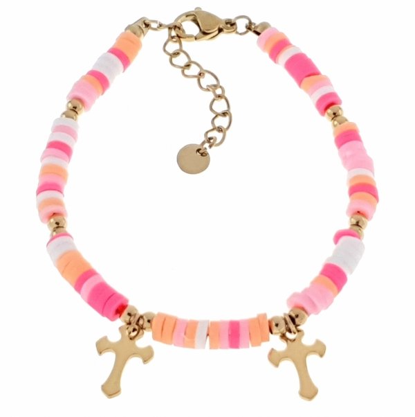 ARMBAND GOLD CELEBRITY EDELSTAHL