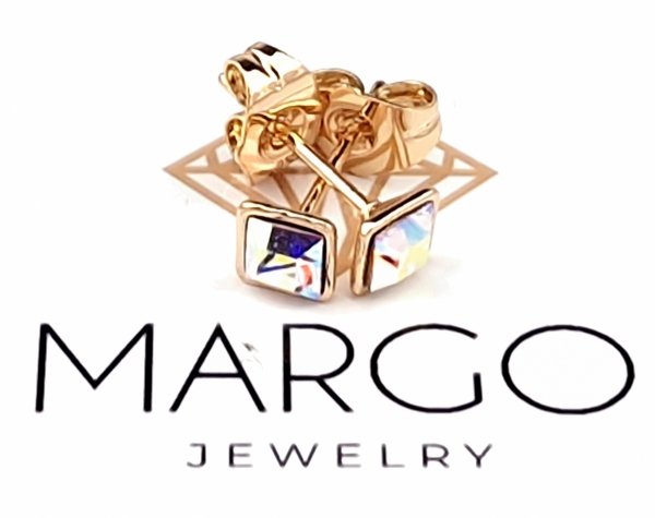 exklusive swarovski vergoldete ohrringe