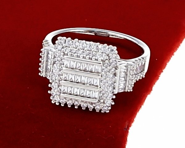 Goldring 18,60 mm. vergoldete Verlobung Xuping