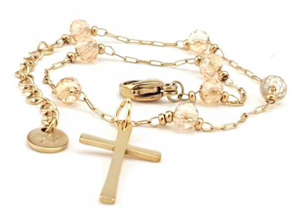 ARMBAND GOLD CELEBRITY EDELSTAHL
