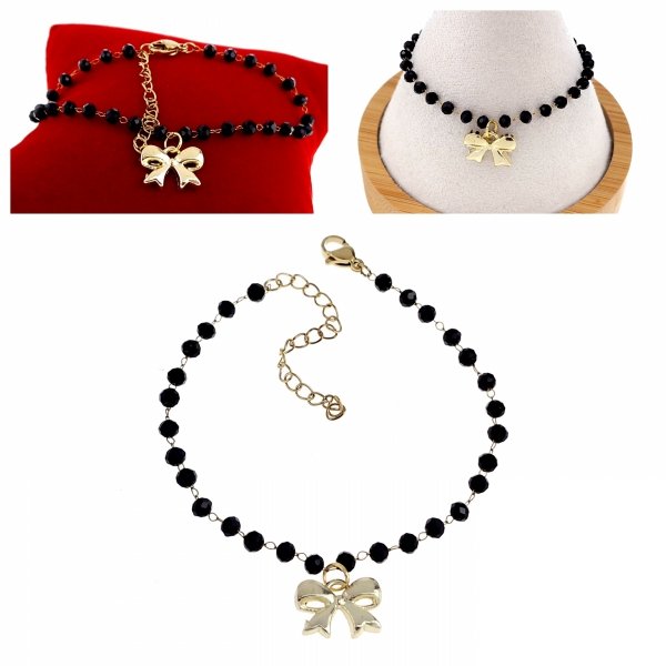 ARMBAND GOLD CELEBRITY EDELSTAHL