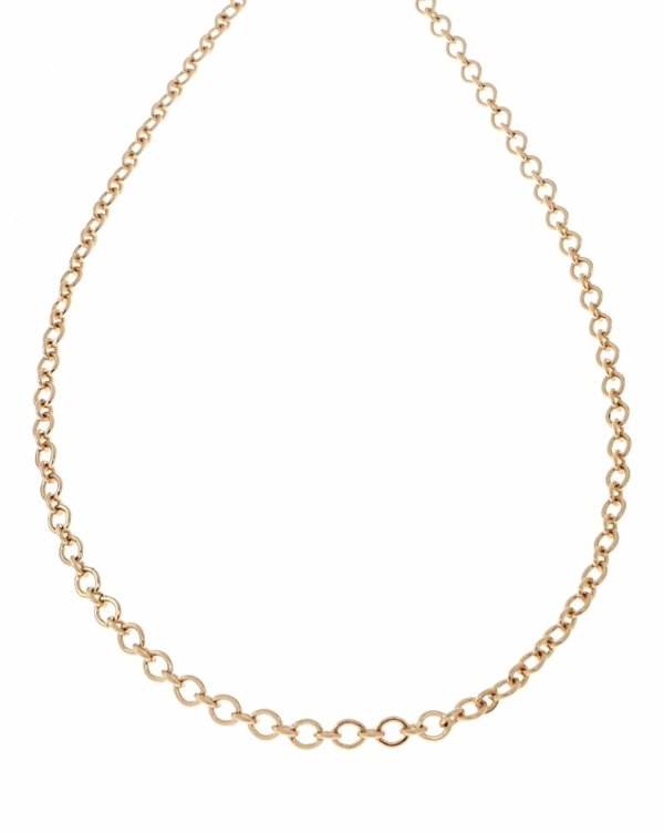Gold vergoldete Kette 18 Karat Xuping