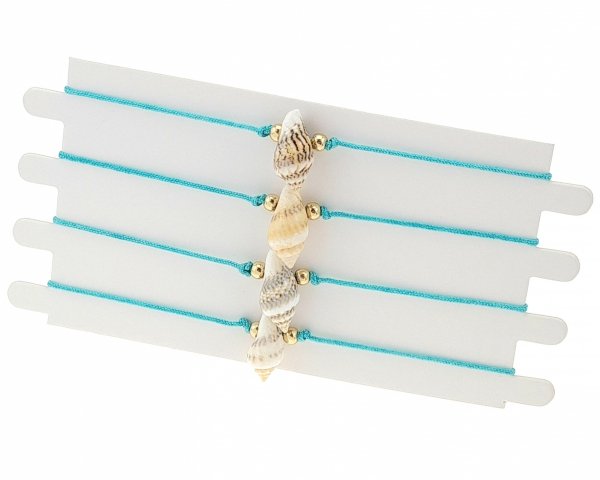 GOLDENES ARMBAND MIT EDELSTAHL