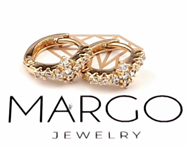 exklusive swarovski vergoldete ohrringe