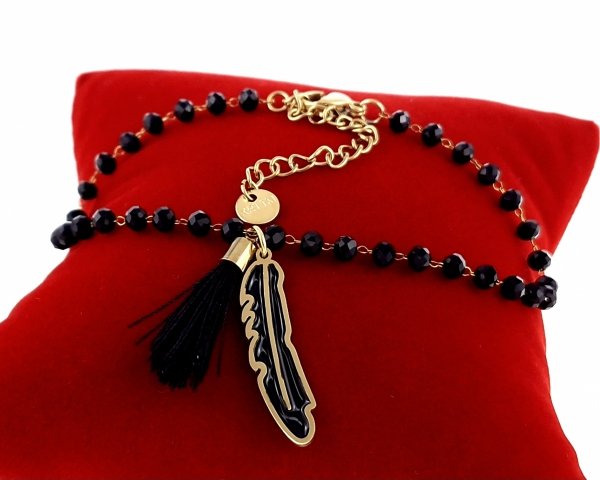 ARMBAND GOLD CELEBRITY EDELSTAHL